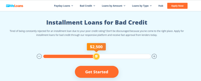 Credit bad loans guaranteed installment online guarantee